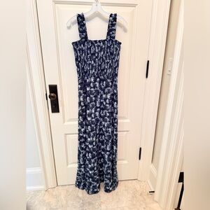 Michael Kors Leaf Print Maxi Dress US L